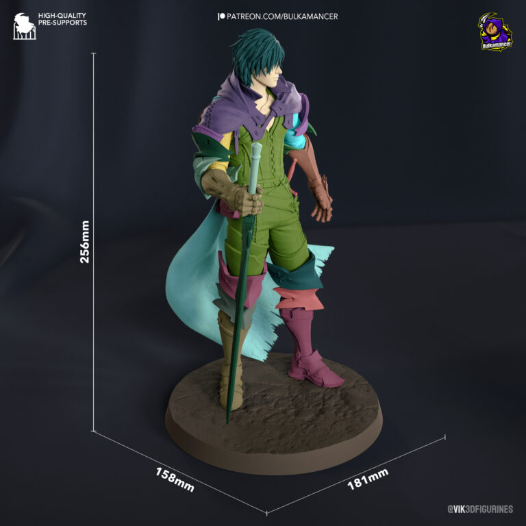 Clive Rosfield - Final Fantasy - STL Files - STL Forge