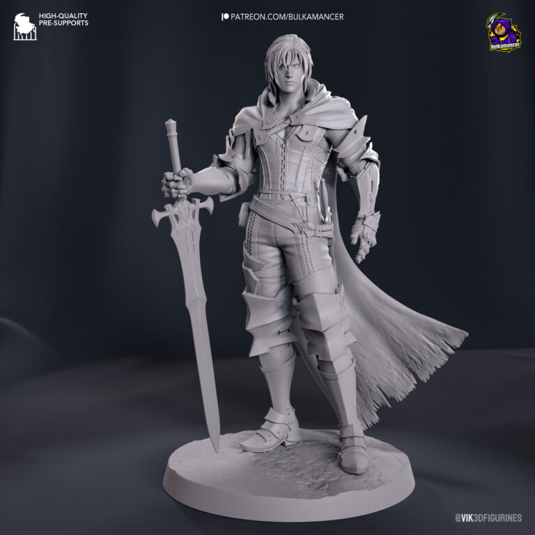Clive Rosfield - Final Fantasy - STL Files - STL Forge