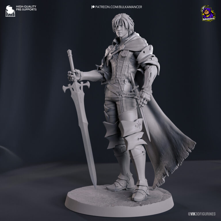 Clive Rosfield - Final Fantasy - STL Files - STL Forge