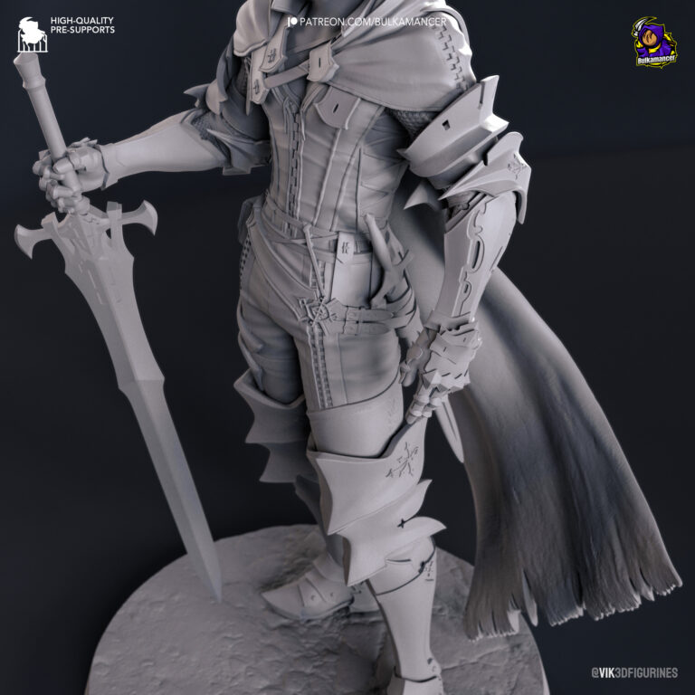 Clive Rosfield - Final Fantasy - STL Files - STL Forge