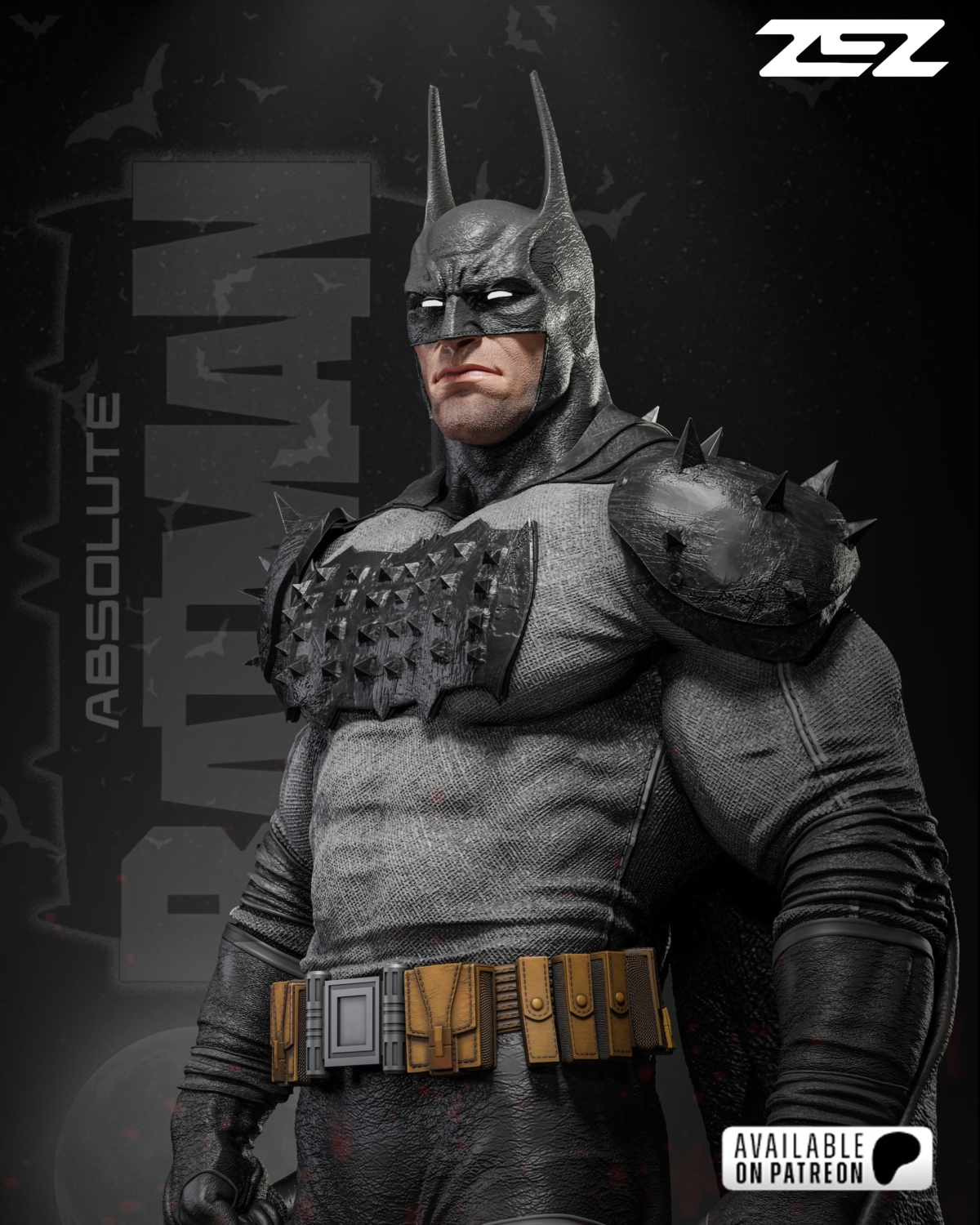 Batman Absoluto de cerca