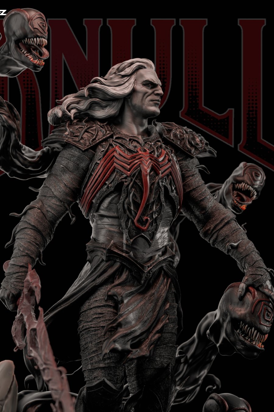 Knull cuerpo a la mitad