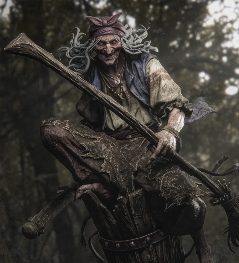 Baba Yaga STL Cover