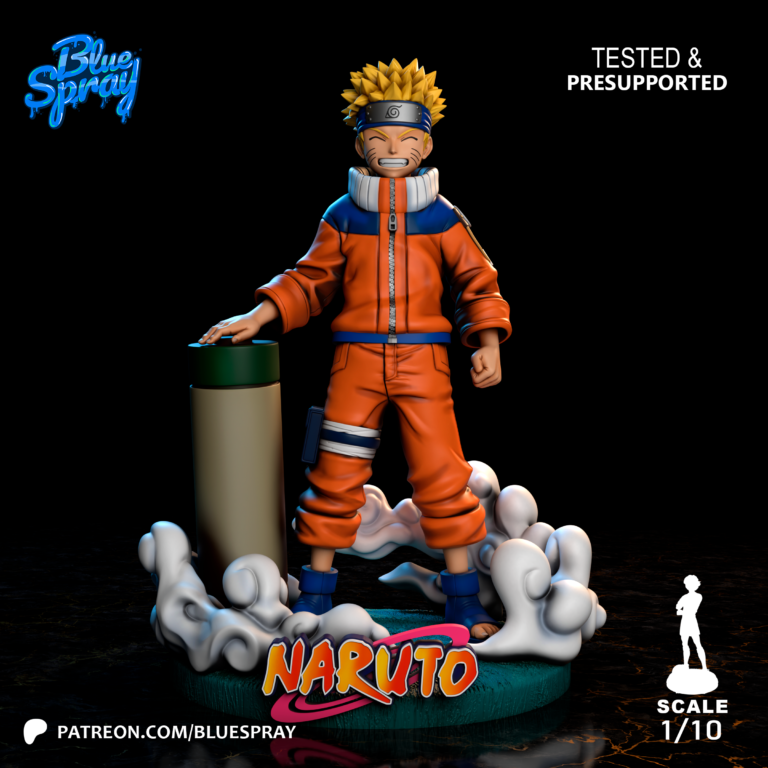 Naruto Uzumaki 2 - Naruto - STL Files - STL Forge