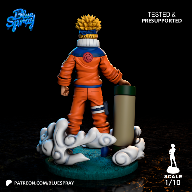 Naruto Uzumaki 2 - Naruto - STL Files - STL Forge