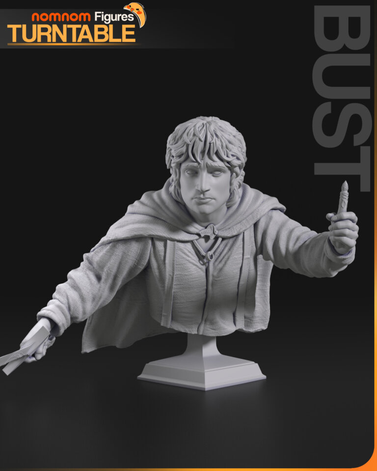 Frodo Baggins + Busto - Lord of the Rings - STL Files