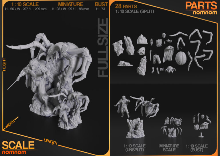 Frodo Baggins + Busto - Lord of the Rings - STL Files