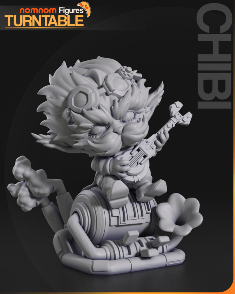 Chibi Heimerdinger - League of Legends - STL Files - STL Forge