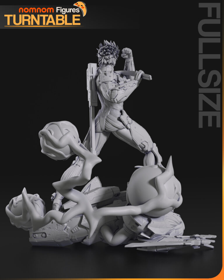 Raiden + Bust - Metal Gear - STL Files