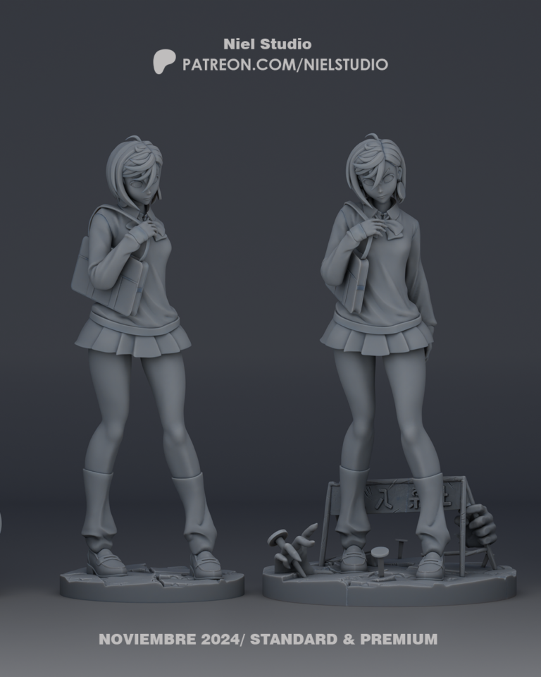 Momo Ayase 5 - Dandadan - STL Files