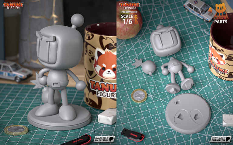 Bomberman - STL Files - STL Forge