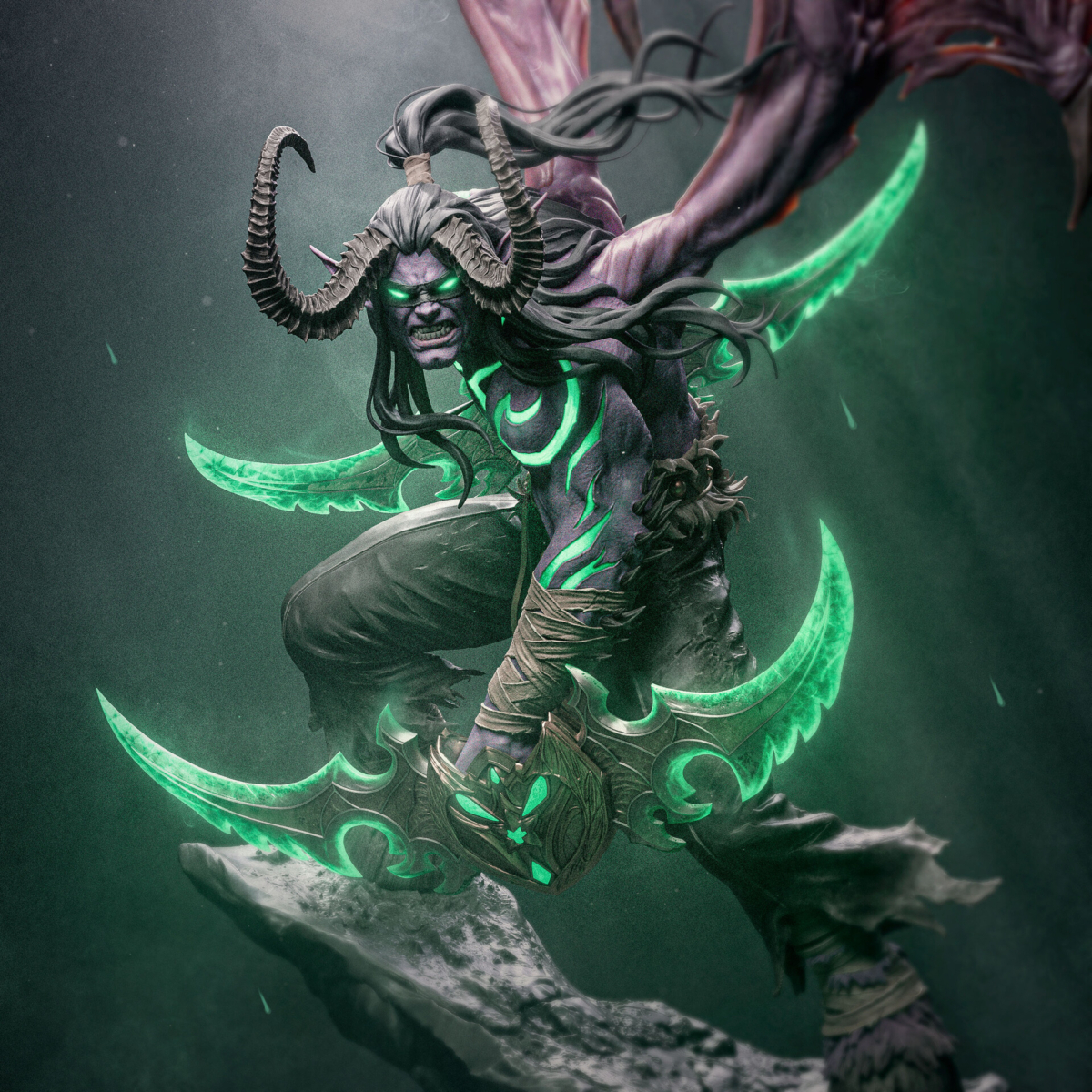 Illidan cuerpo completo