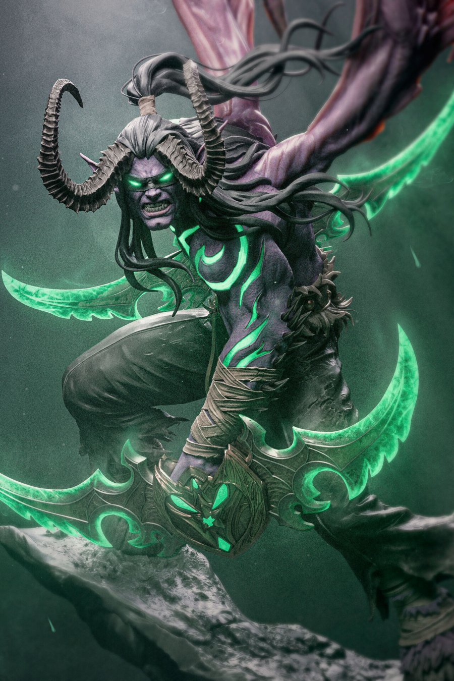 Illidan cuerpo completo