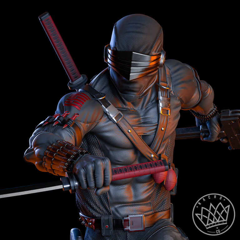 Snake Eyes - G.I Joe - STL Files