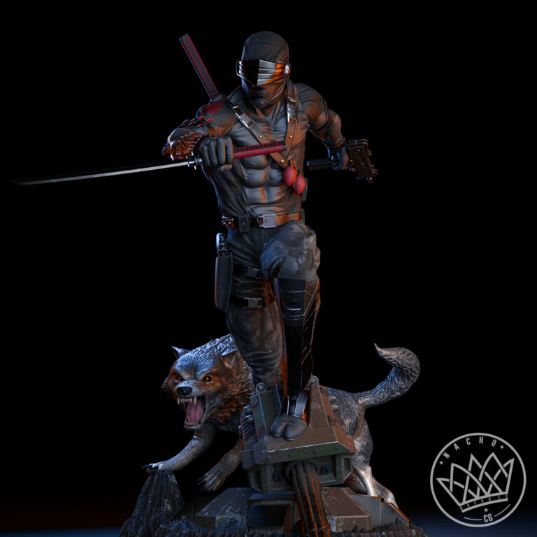 Snake Eyes - G.I Joe - STL Files