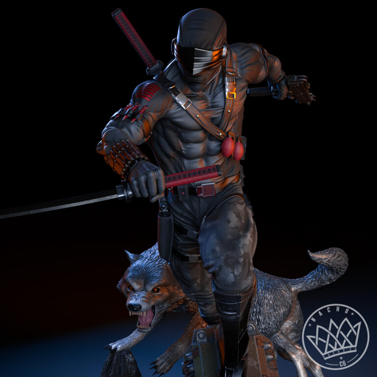 Snake Eyes - G.I Joe - STL Files