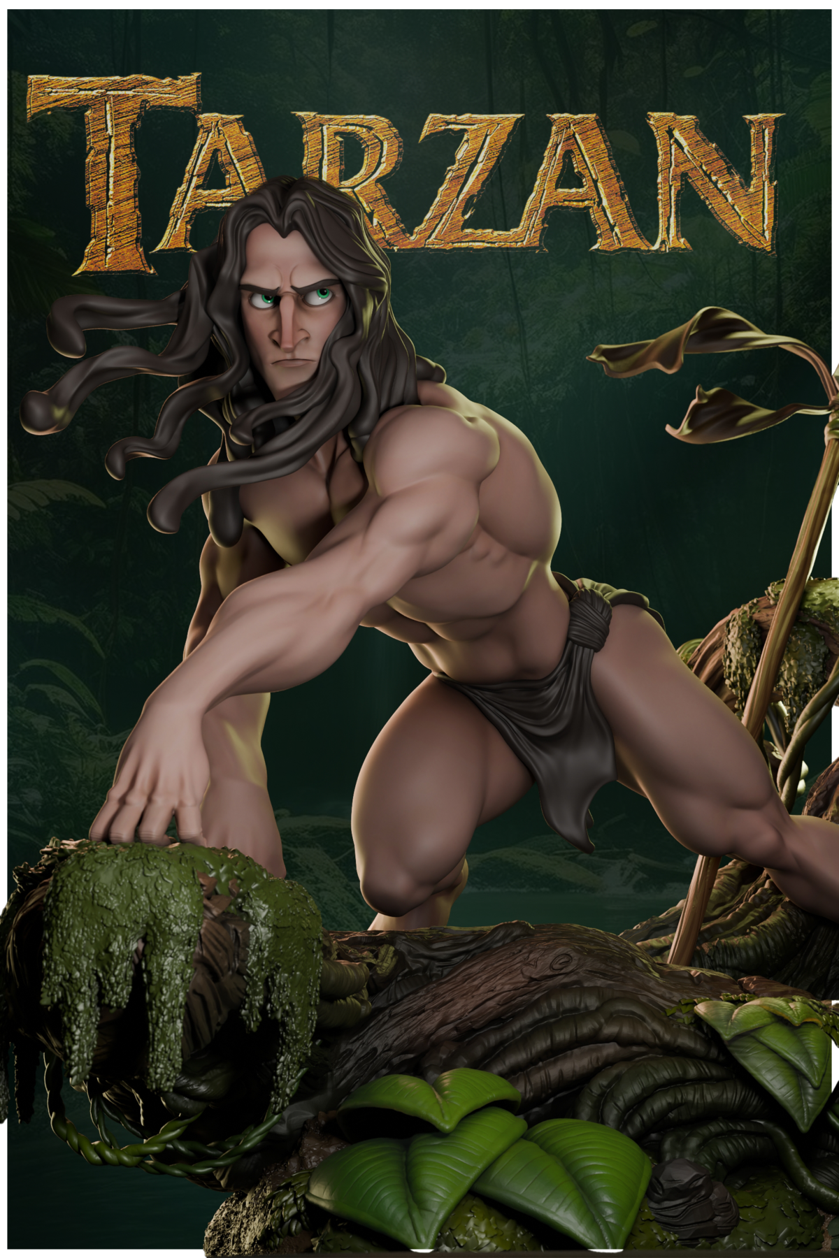 Tarzan cuerpo completo