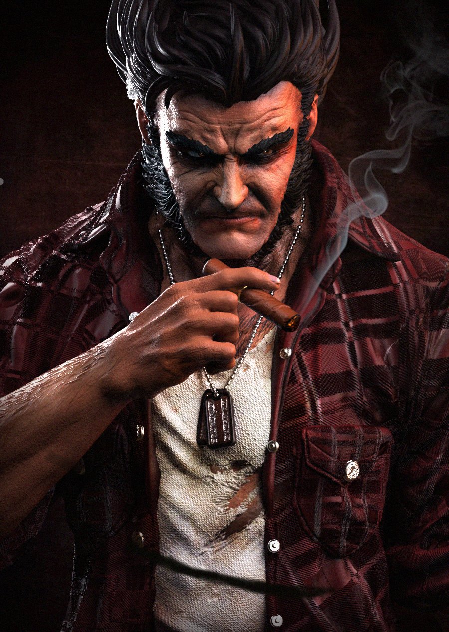 Wolverine de cerca