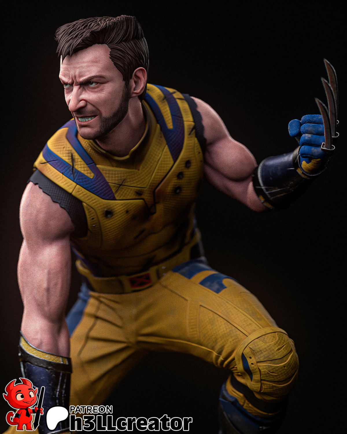 Wolverine de cerca