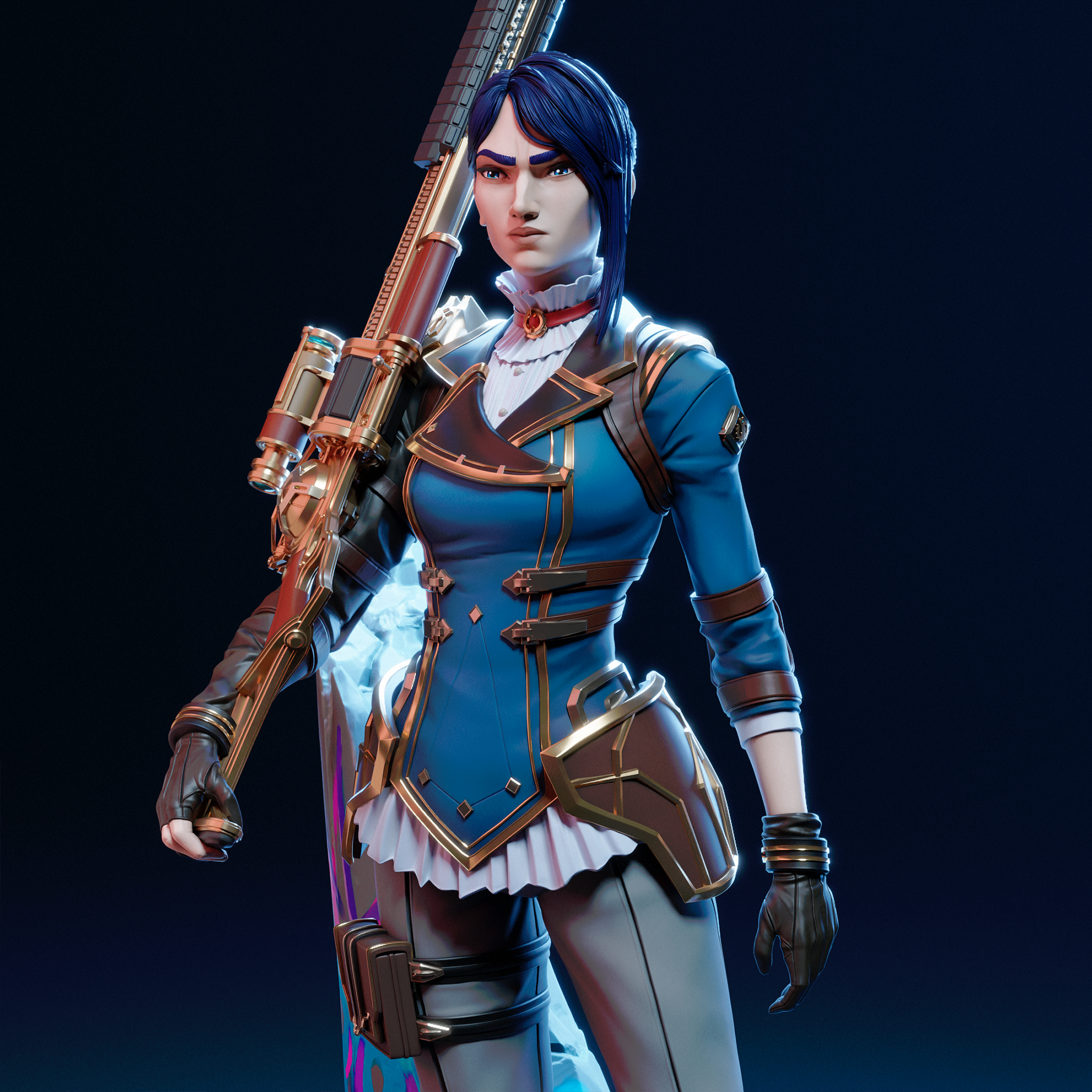 Caitlyn Kiramman 2 - League of Legends - STL Files
