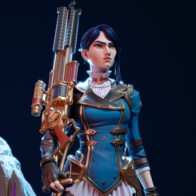 Caitlyn Kiramman 2 - League of Legends - STL Files