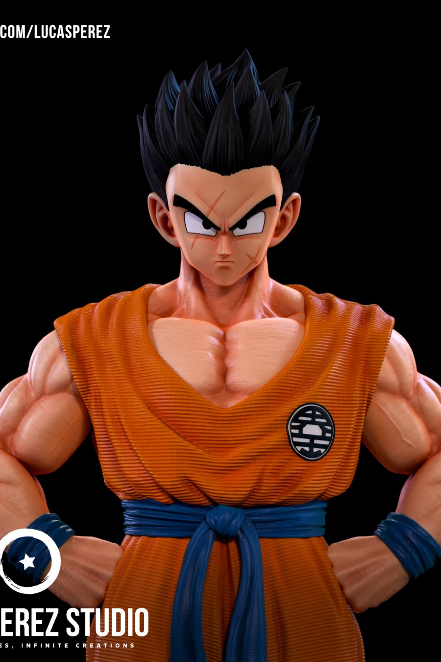Yamcha Model STL from Dragon Ball