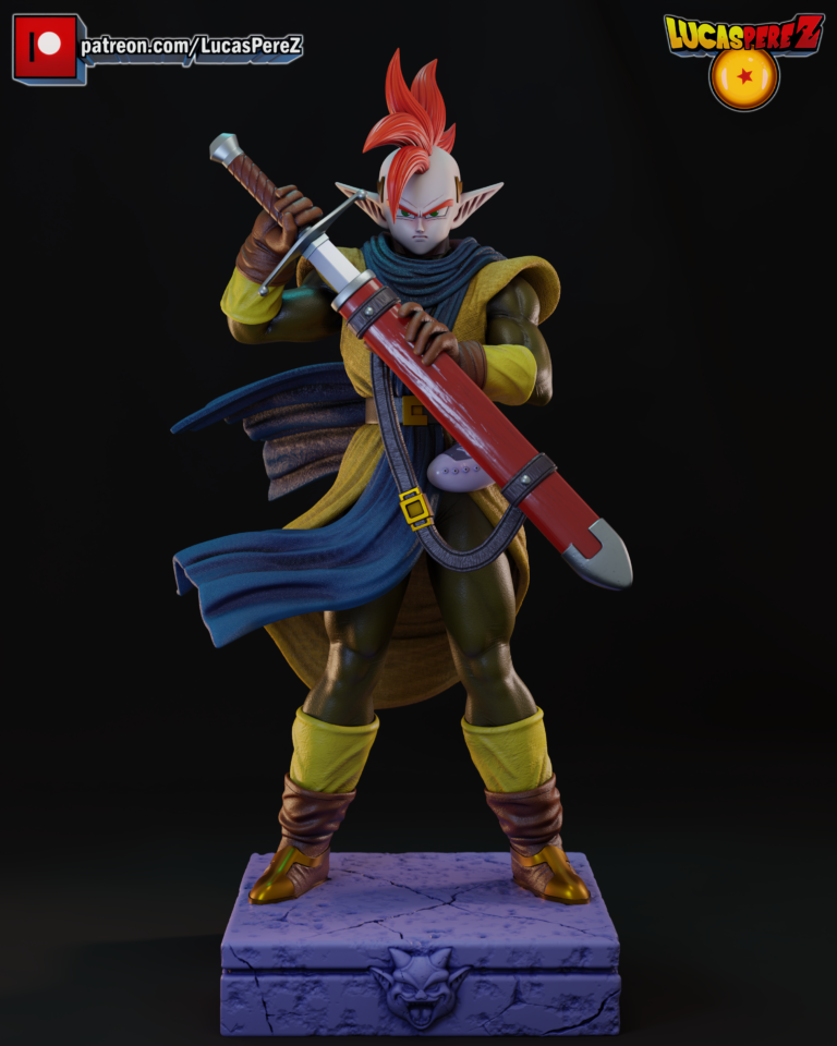 Tapion + Busto + Extras - Dragon Ball - STL Files