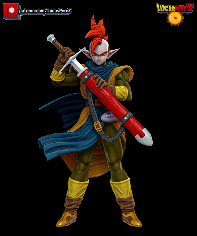 Tapion + Busto + Extras - Dragon Ball - STL Files