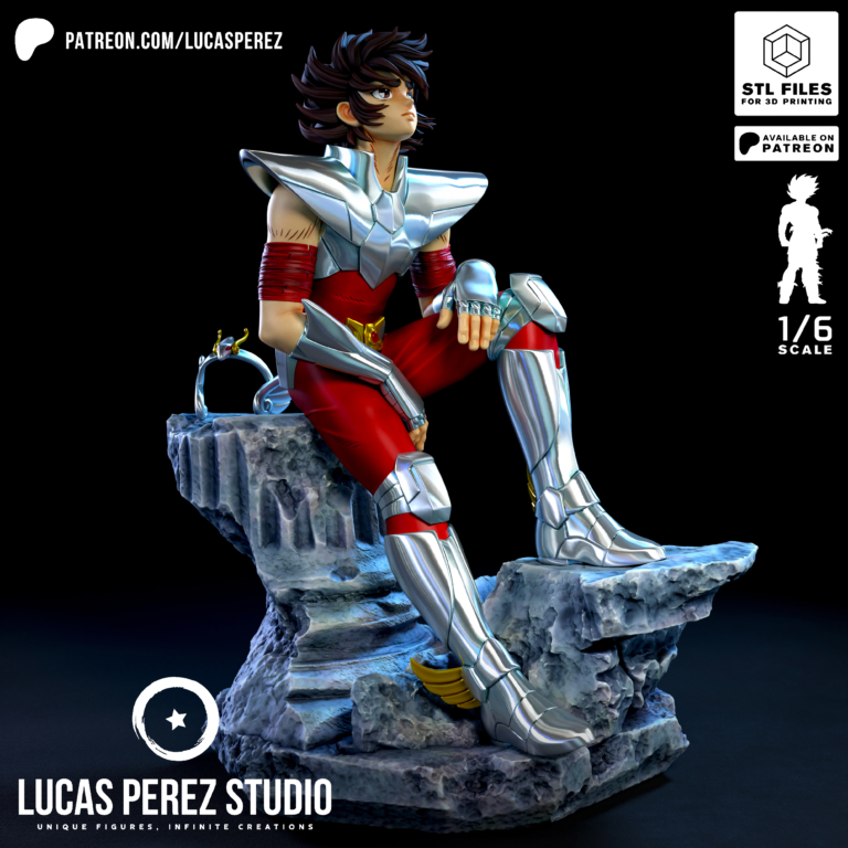Seiya de Pegaso 2 - Saint Seiya - STL Files