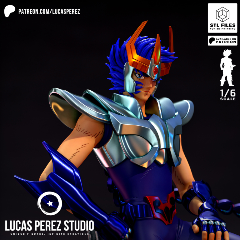 Ikki de Fenix - Saint Seiya - STL Files