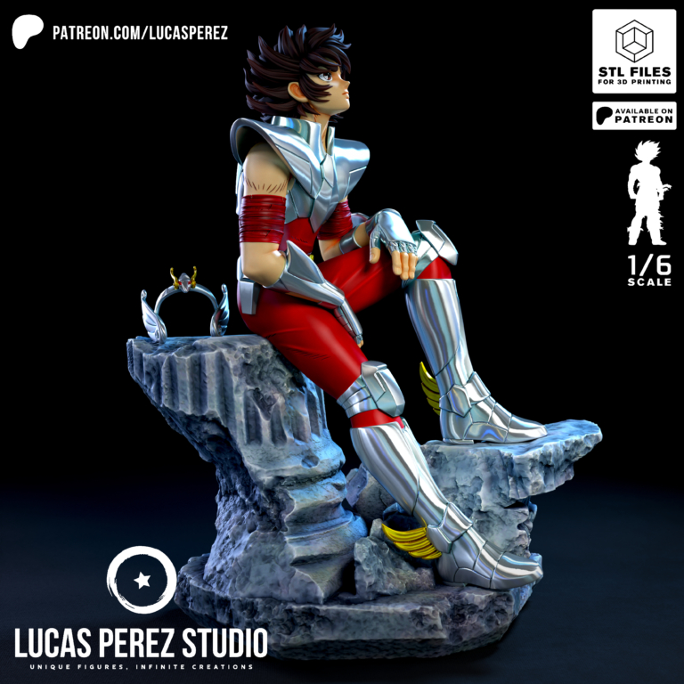 Seiya de Pegaso 2 - Saint Seiya - STL Files