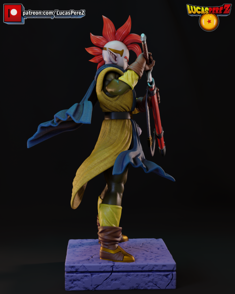 Tapion + Busto + Extras - Dragon Ball - STL Files
