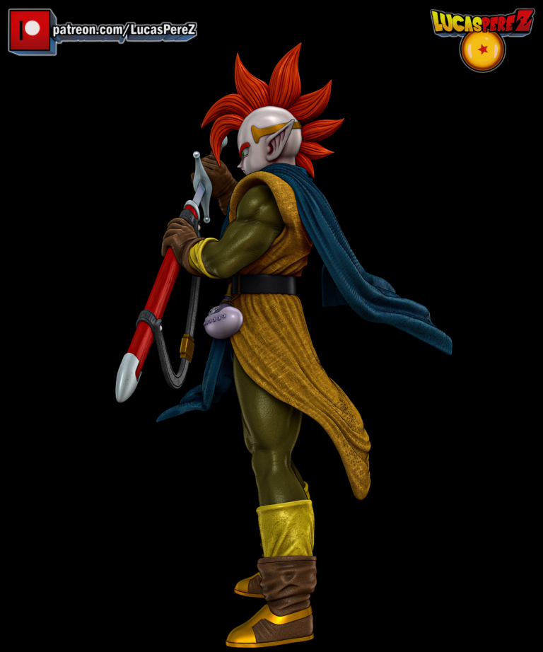 Tapion + Busto + Extras - Dragon Ball - STL Files