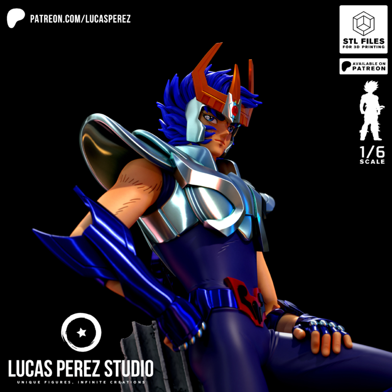 Ikki de Fenix - Saint Seiya - STL Files