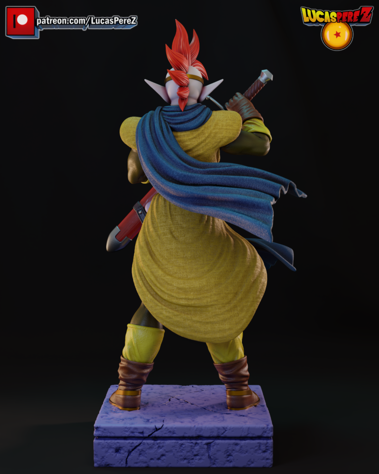Tapion + Busto + Extras - Dragon Ball - STL Files