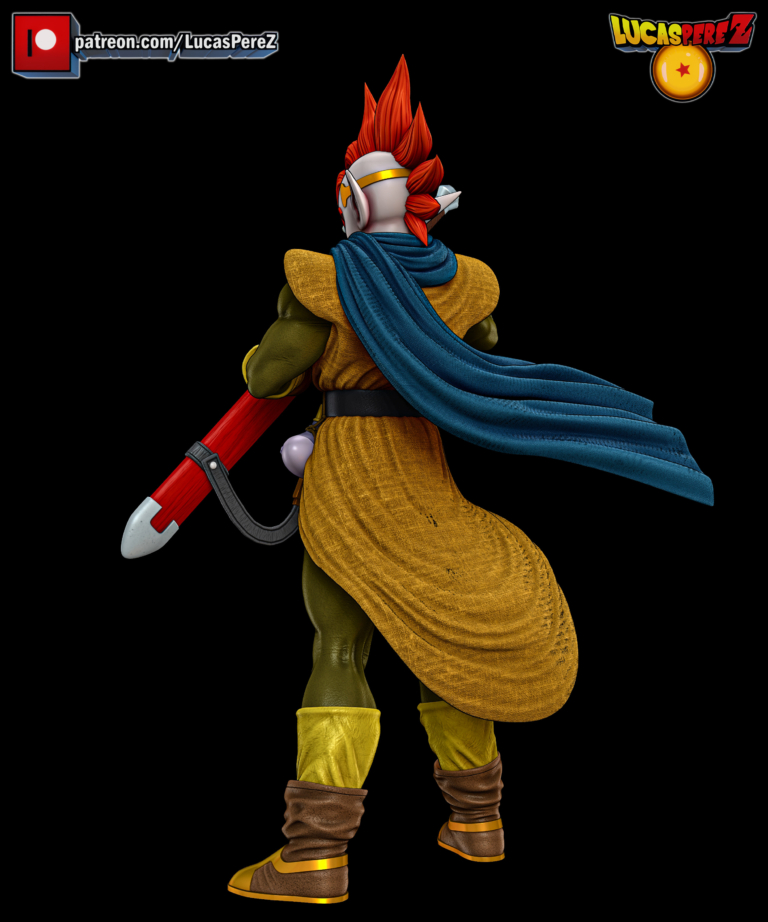 Tapion + Busto + Extras - Dragon Ball - STL Files