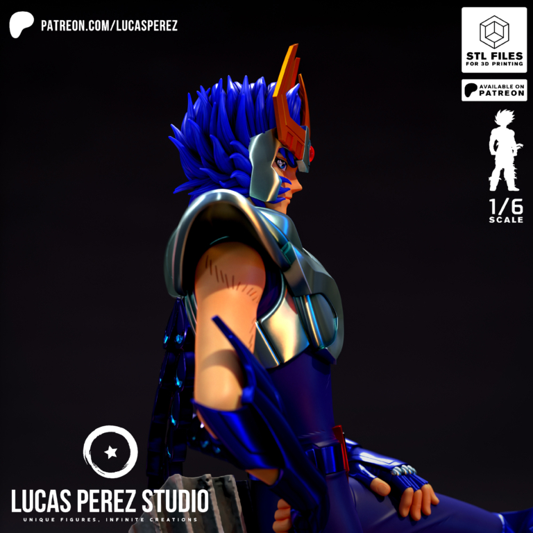 Ikki de Fenix - Saint Seiya - STL Files