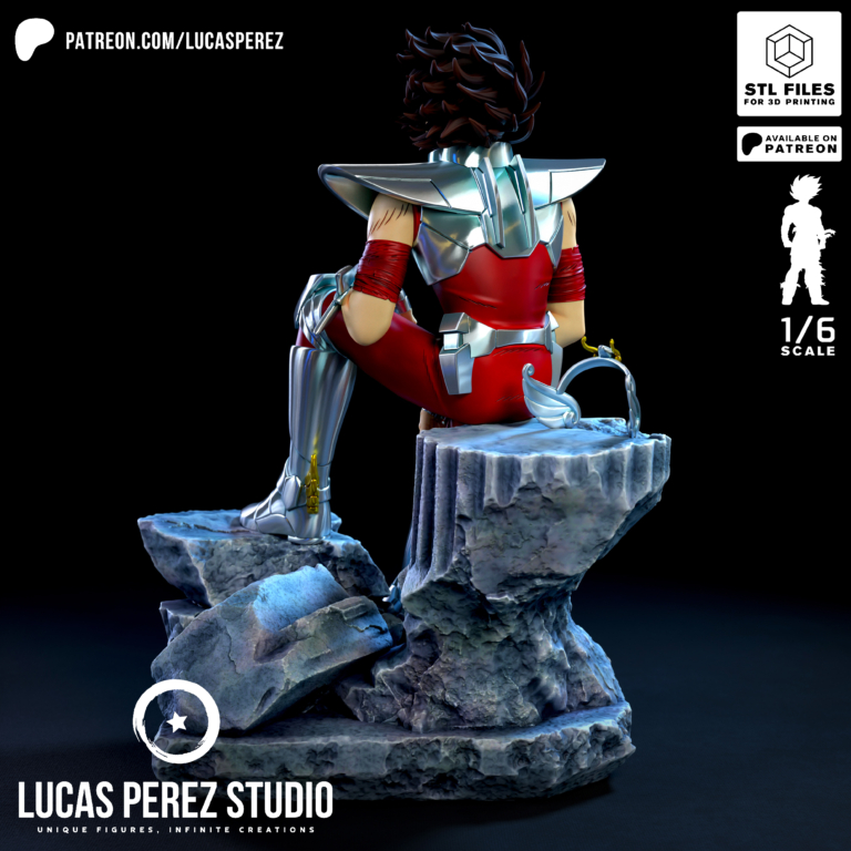 Seiya de Pegaso 2 - Saint Seiya - STL Files