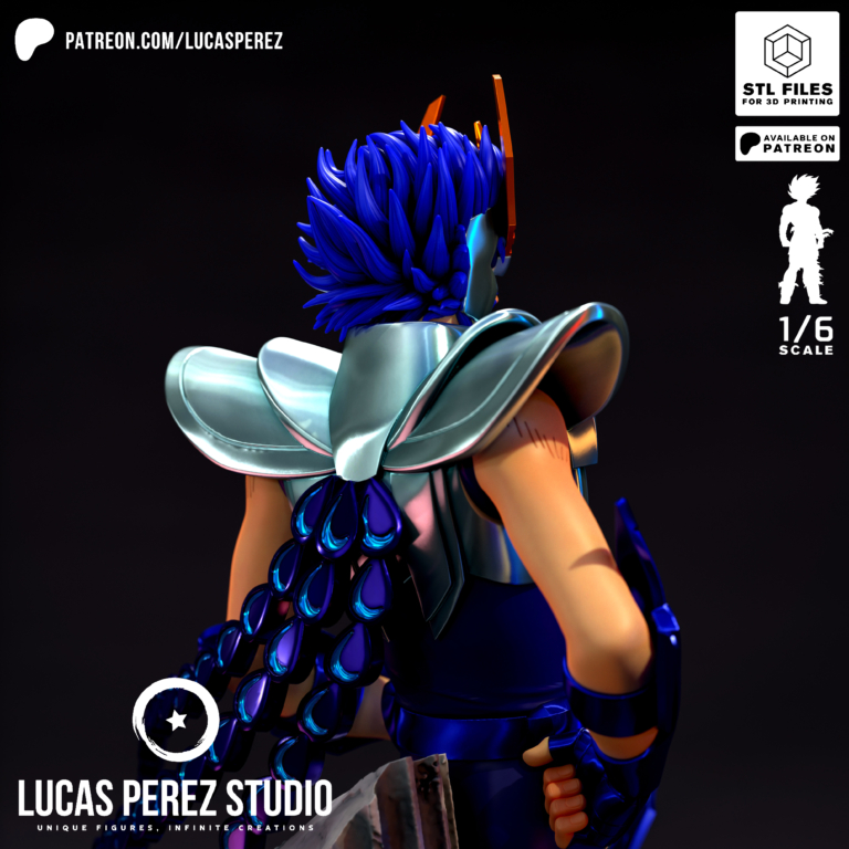 Ikki de Fenix - Saint Seiya - STL Files