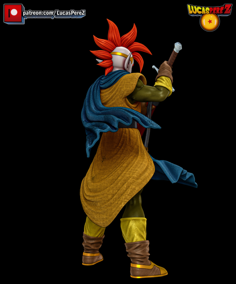 Tapion + Busto + Extras - Dragon Ball - STL Files