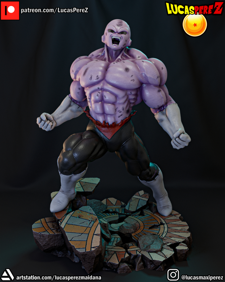 Jiren + Busto - Dragon Ball - STL Files - STL Forge