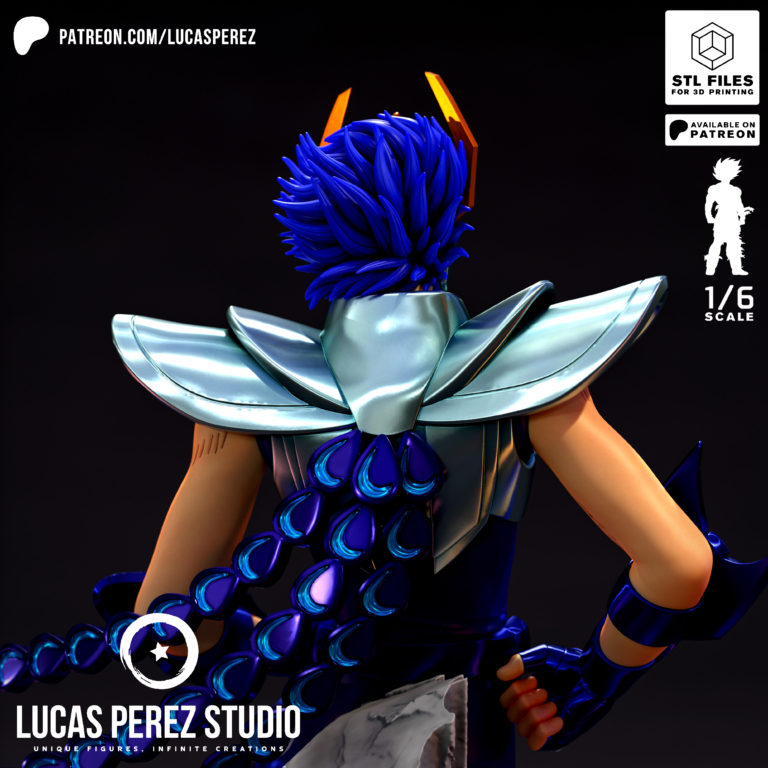 Ikki de Fenix - Saint Seiya - STL Files