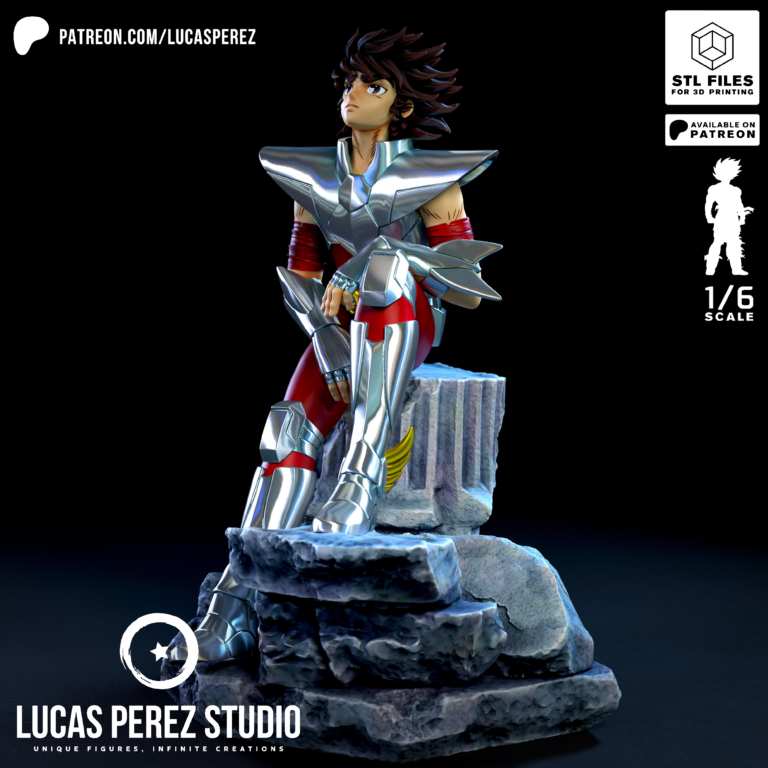 Seiya de Pegaso 2 - Saint Seiya - STL Files