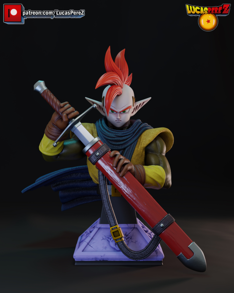 Tapion + Busto + Extras - Dragon Ball - STL Files