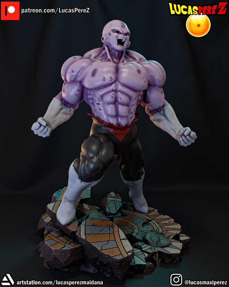 Jiren + Busto - Dragon Ball - STL Files - STL Forge