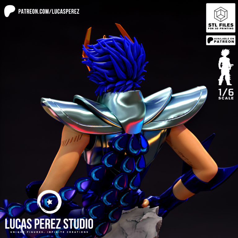 Ikki de Fenix - Saint Seiya - STL Files