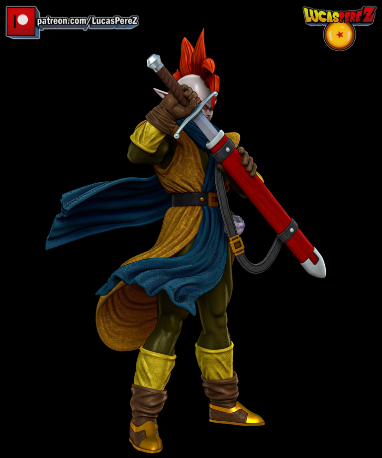 Tapion + Busto + Extras - Dragon Ball - STL Files