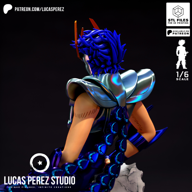 Ikki de Fenix - Saint Seiya - STL Files