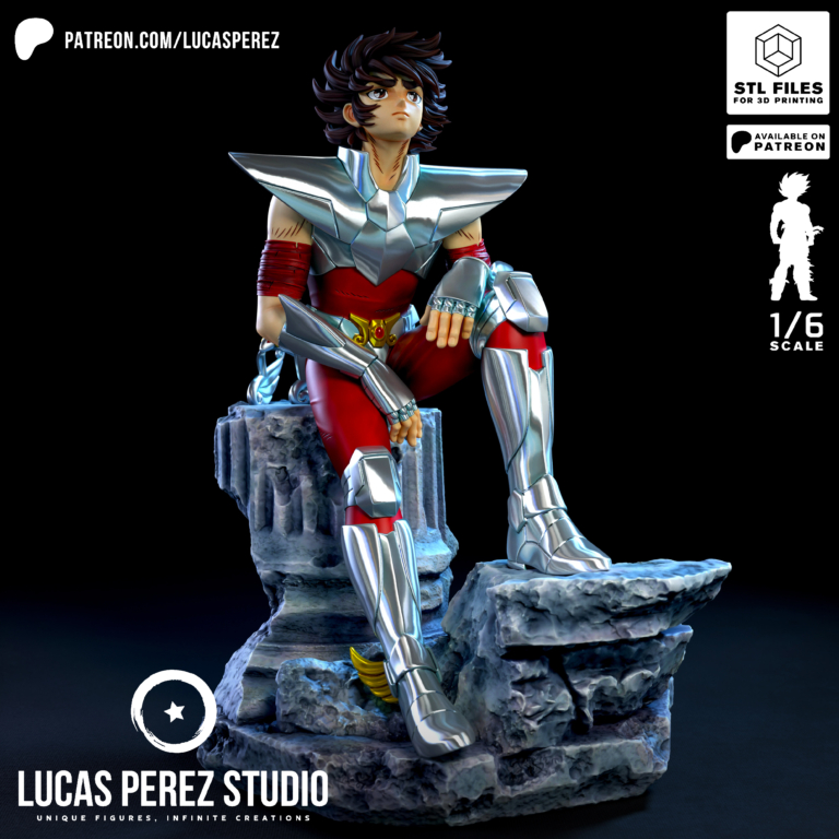 Seiya de Pegaso 2 - Saint Seiya - STL Files