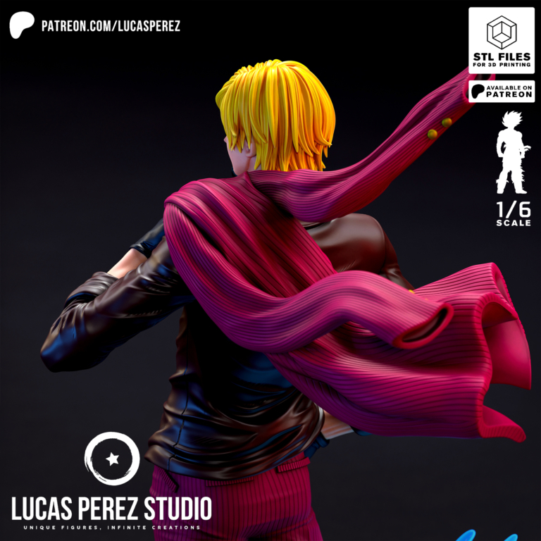 Sanji 3 - One Piece - STL Files - STL Forge